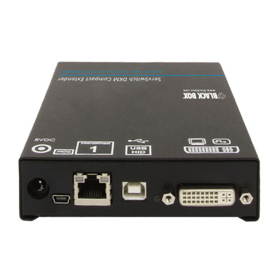 Black Box ACX1T-11-C Compact KVM Extender Receiver, DVI-D, (2) USB HID, CATx