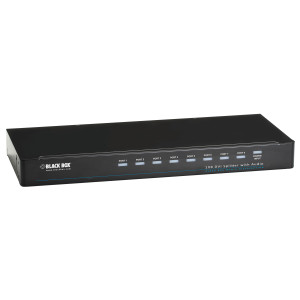 Black Box AVSP-DVI DVI-D Splitter with Audio and HDCP, 1x4