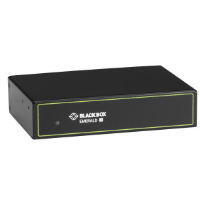 Black Box EMD2002SE-T DVI KVM-over-IP Extender Transmitter, Dual-Head, V-USB 2.0, Audio