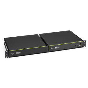 Black Box EMD4000-RMK2-SLIM Rackmount Kit, Slim, 1 or 2 4K KVM Units, 1RU