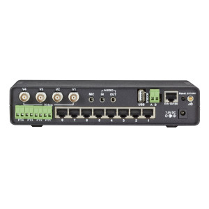 Black Box EME134A-R3 AlertWerks Gateway, 8 Sensors,  4 Video inputs, 5-ft. RJ-45 to RJ-45 Cable