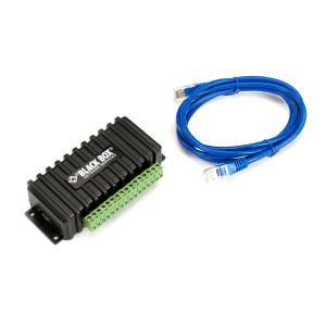 Black Box EME1J8-005 Digital I/O Dry Contact Sensor, 8 Dry Contacts, 5-ft. Cable