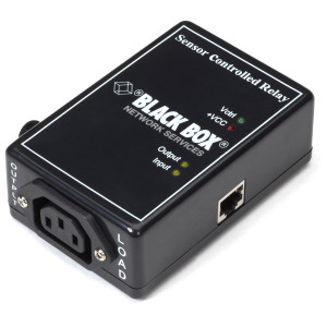 Black Box EME1P2O-005 AlertWerks Remote Power Switch, 220VAC, Normally Open with 5-ft. (1.5-m) Cable
