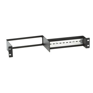 Black Box EMESDIN Rackmount DIN-Rail Bracket for AlertWerks Sensors, Dual, Split, 1U