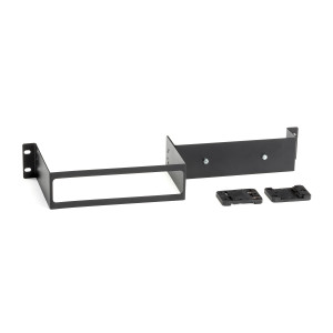 Black Box EMESDIN Rackmount DIN-Rail Bracket for AlertWerks Sensors, Dual, Split, 1U
