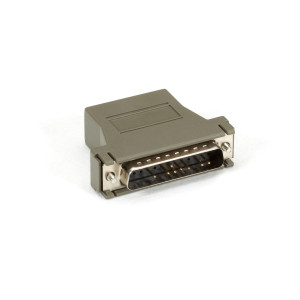 Black Box FA045 Microswitch Printer Adapter,  DB25 Male to RJ45