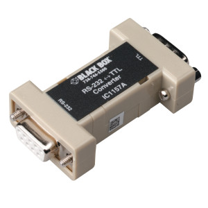 Black Box IC1157A Async RS-232 to 5V TTL Interface Converter, DB9 to DB9