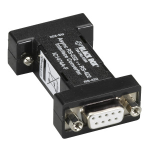 Black Box IC1474A-F Async RS232 to RS422 Interface Converter - DB9 to DB9