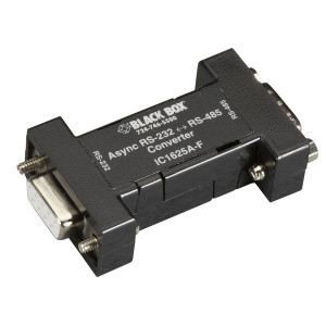 Black Box IC1625A-F Async RS232 to RS485 Interface Converter, DB9 to DB9