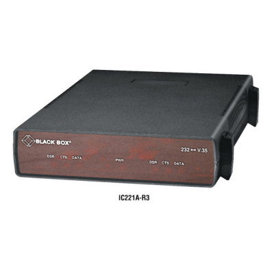 Black Box IC221A-R3 Sync RS-232 to V.35 Interface Converter, DB25 to M34