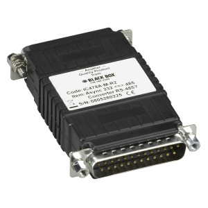 Black Box IC478A-M-R2 Async RS232 to RS485 Interface Converter, DB25 to DB25