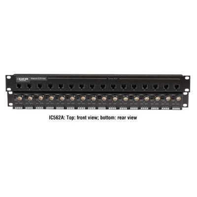 Black Box IC562A CCTV Passive Hubs with 16 BNC Coax Connectors