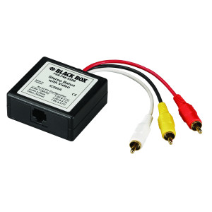 Black Box IC569A Composite Video and Stereo Balun