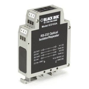 Black Box ICD103A  Async RS-232 Repeater, two Terminal Blocks