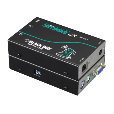 Black Box KV04-REM KVM Switch Remote Unit, VGA, PS/2 Console