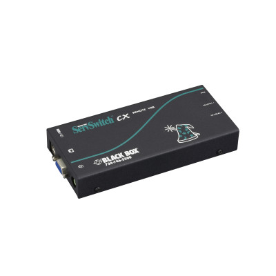 Black Box KV04AUS-REM KVM Switch Remote Unit, VGA, USB with Audio and Skew Compensation