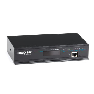 Black Box KV1081A KVM Switch with  IP, 8-Port, CATx