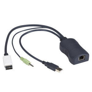 Black Box KV1408A Server Access Module, DisplayPort, USB, and Audio, CATx