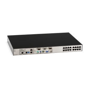 Black Box KV1416A-R2 KVM Switch, (1) IP, (1) Analog Console Port + (4) Users, (16) Servers, CATx