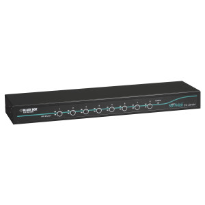 Black Box KV9208A KVM Switch for PS/2 or USB Servers and PS/2 or USB Consoles, 8-Port