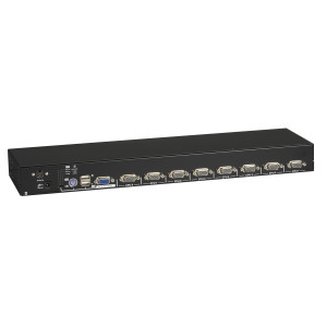 Black Box KV9208A KVM Switch for PS/2 or USB Servers and PS/2 or USB Consoles, 8-Port