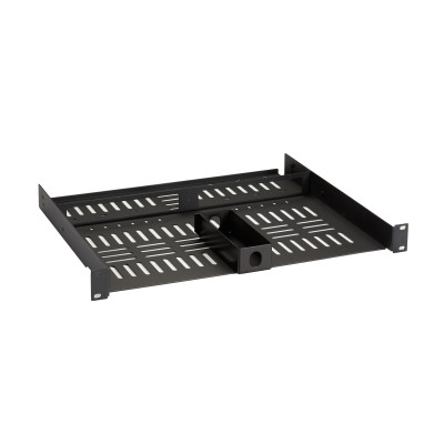 Black Box KVXHP-RMK Extender Rackmount Tray, includes mounting screws for two KVXHP devices