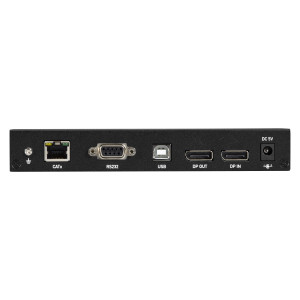 Black Box KVXLCDP-100 KVM Extender Kit Over CATx with Single-Monitor, DisplayPort, USB 2.0, Audio, Serial, Local Video