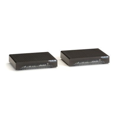 Black Box LB410A-KIT Hardened Ethernet Extender Switch, 10BASE-T/100BASE-TX, 8-Port