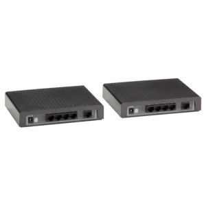 Black Box LB512A-KIT-R2 Ethernet Extender Kit, G.SHDSL 2-Wire, 15-Mbps