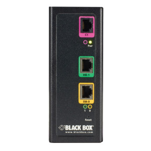 Black Box LB532A-R-R2 Industrial Ethernet Extender Remote Unit, G.SHDSL 2-Wire, 15-Mbps