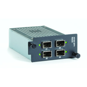 Black Box LE2731C 10G Ethernet Extreme Temperature Switch Module with four SFP/SFP+ Slots
