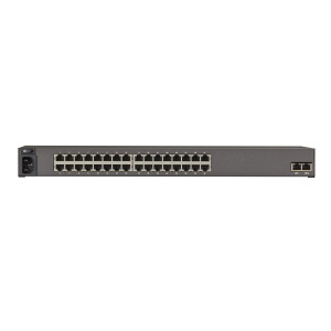 Black Box LES1532A Console Server with Cisco Pinout, 32 RS-232 RJ45, 2 10/100/1000-Mbps RJ45