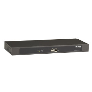 Black Box LES1548A Console Server - Cisco Pinout, (48) RS-232 RJ45, (2) 10/100/1000-Mbps RJ45