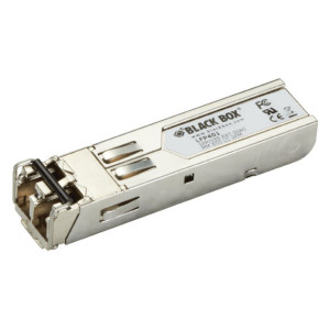 Black Box LFP401 Fast (155-Mbps) Extreme Temperature SFP with Extended Diagnostics,  Multimode, 850nm, 2km, LC