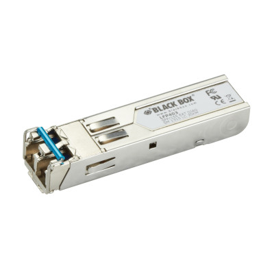 Black Box LFP403 Fast (155-Mbps) Extreme Temperature SFP with Extended Diagnostics, Single-mode, 1310nm, 30 km, LC