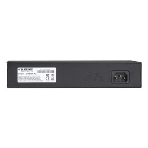 Black Box LGB408A-R2 Gigabit Ethernet Switch, (8) 10/100/1000-Mbps Copper RJ45, Rackmount