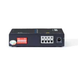 Black Box LGC5200A PoE Gigabit Ethernet to SFP Media Converter, two 10/100/1000-Mbps Copper to 100/1000-Mbps Fiber SFP