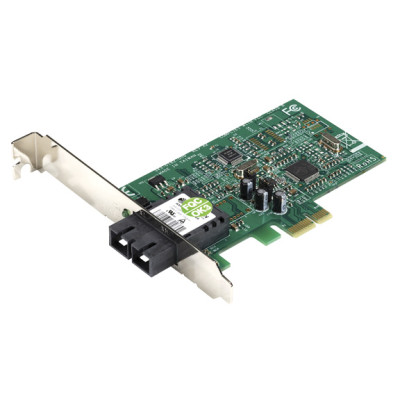 Black Box LH1390C-SC-R2 Fast Ethernet Network Interface Card, PCI-E, 100BASE-FX, Multimode SC