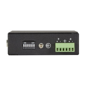 Black Box LIG401A Gigabit Ethernet Extreme Temperature Switch, (4) 10/100/1000-Mbps Copper RJ45, (1) SFP