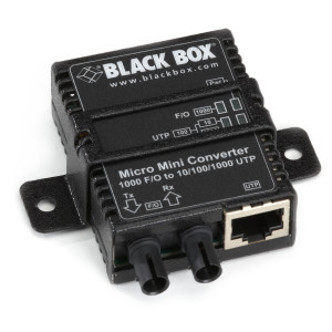 Black Box LMC400-WALL Wall Mount Bracket for Micro Mini Media Converters