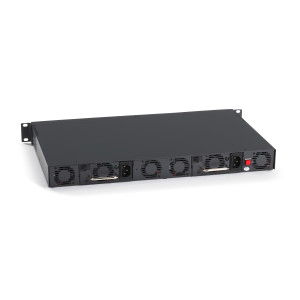Black Box LMC5204A Managed Media Converter Chassis, 6-Slot, Desktop/Rackmount, Dual AC Power