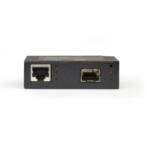 Black Box LPS535A-SFP Gigabit Ethernet PoE+ Media Converter, SFP Fiber
