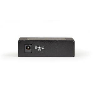 Black Box LPS535A-SFP Gigabit Ethernet PoE+ Media Converter, SFP Fiber