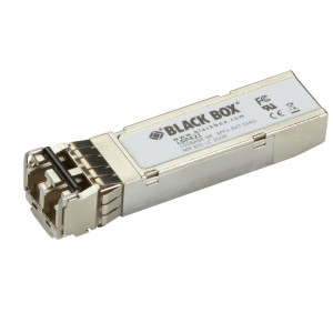 Black Box LSP421 10G SFP+ with Extended Diagnostics, (1) 10-Gbps Multimode Fiber, 850nm, 300m, LC