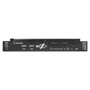 Black Box MCX-S9-DEC 4K60 Network AV Decoder, HDMI 2.0, Scaling, USB, 10-GbE Copper or Fiber