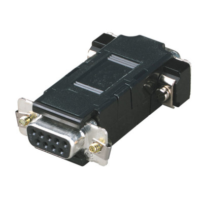 Black Box ME211 RS-232 Modem Eliminator, DB9 Female/Female
