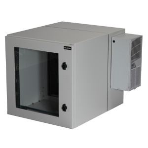 Black Box RMW5110ACG-R2 NEMA 12 Wallmount Cabinet with 800-BTU AC, 100lbs/45 kg Capacity