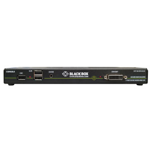 Black Box SI1P-SH-DVI-UCAC Secure KVM Peripheral Isolator, NIAP 3.0 Certified - Single-Monitor, DVI-I, USB, CAC
