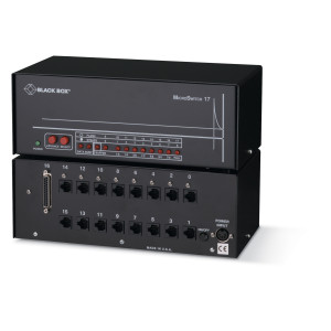 Black Box SL007A MicroSwitch Switch, 6 DB25 Female, 6 RJ-45