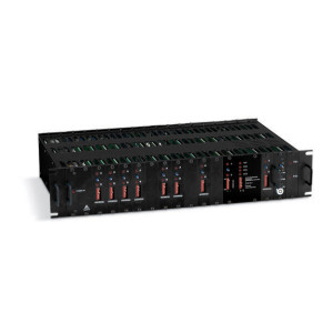 Black Box SM260A Gang Switch Chassis, 2U, 18-Card (not included)